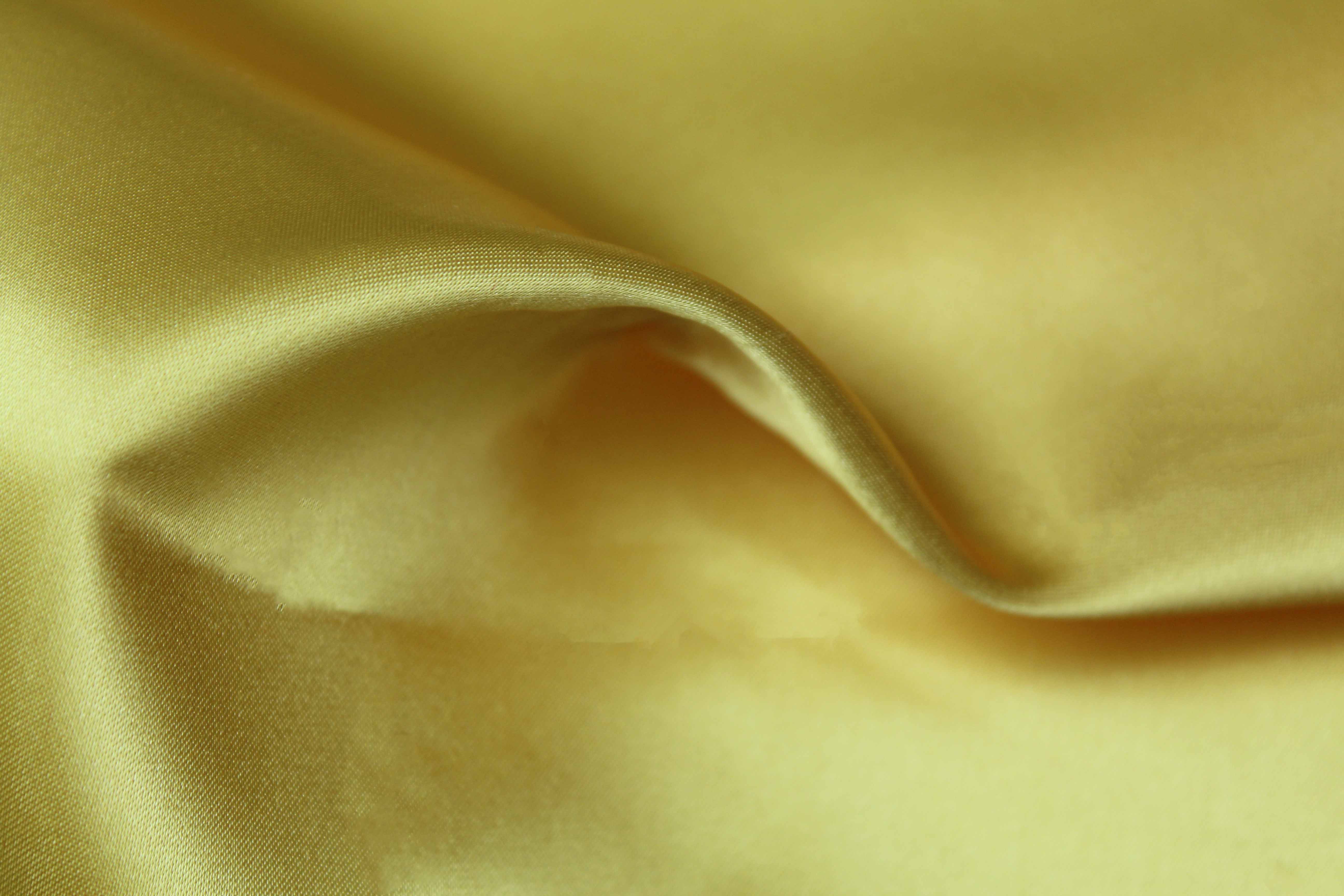 ACETATE SATIN - GOLD